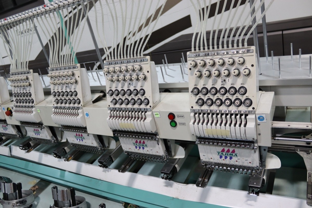 Tajima TEHX-C1215 - 15 Head Embroidery Machine | eBay