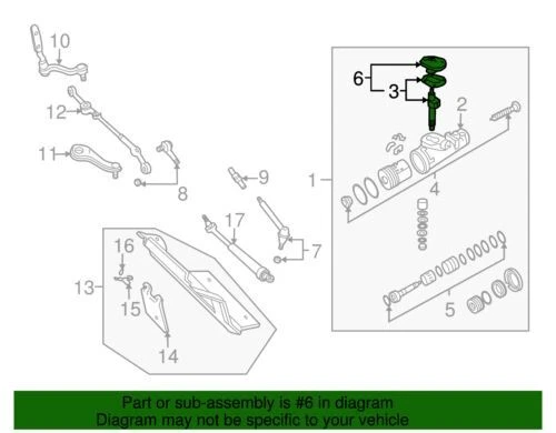 Cubierta de carcasa de engranaje de dirección genuina GM 1984-2007 Chevrolet GMC Hummer 07817484 Foto 2 de 2