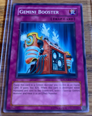 yugioh best gemini cards Gemini Booster - SOVR-EN076 - Common - Unlimited Edition Near Mint Yugioh  Card