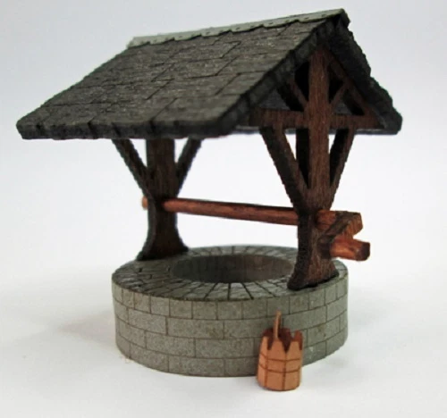 OO GAUGE VILLAGE WELL LASER CUT WOOD KIT EXPO 95787 ANCORTON OOVW1 SUIT HORNBY