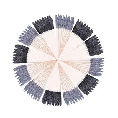 Wood and Aluminum Oxide Sanding Sticks 50 Pack 150/280 Grit for Resin Metal