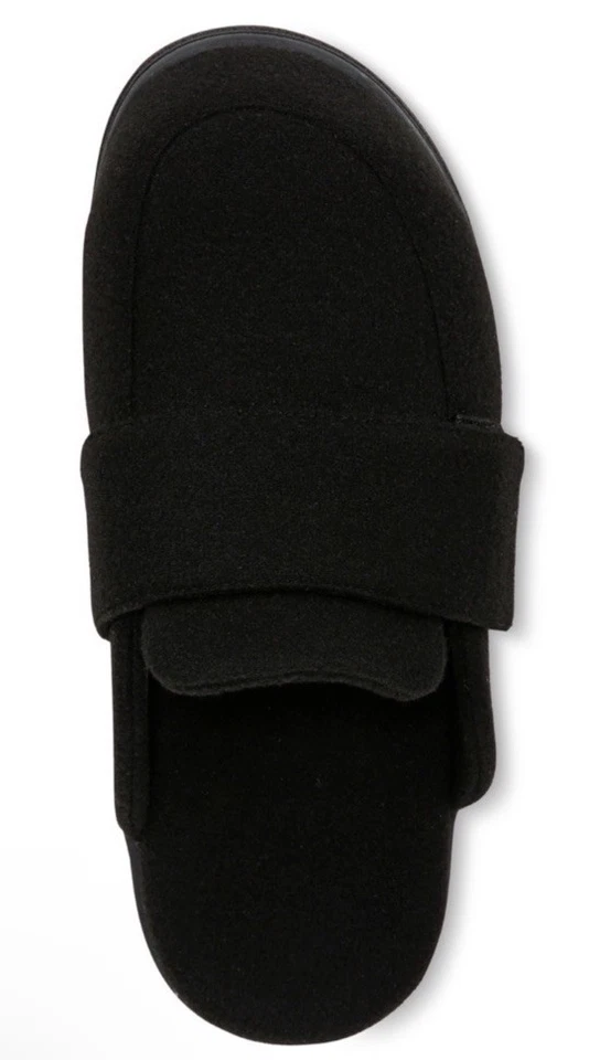 Zapatilla Vionic Negra Gemma II Franela Mujer 12 Sin Cordones Mula Nueva Foto 4 de 4