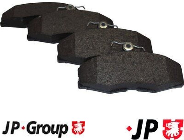 JP Group 1163606510 Bremsbelagsatz FüR Scheibenbremse Bremsbelagsatz-image