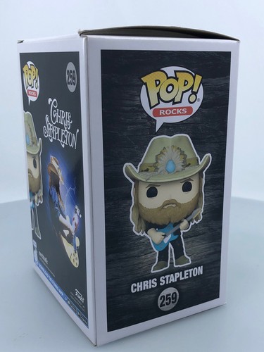 Funko POP! Figura Vinilo Rocks Chris Stapleton #259 CAJA DAÑADA VER FOTOS - Imagen 9 de 14