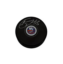 Mat Barzal Signed Autographed NHL Islanders Puck Fanatics Authentic