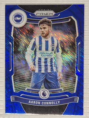 Aaron Connolly - Blue Numbered /8 - Panini Prizm Premier League 21/22 Brighton