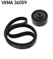 Keilrippenriemensatz SKF Vkma 36059 FüR Clio FC0 Twingo Renault Kangoo KC0 1 2