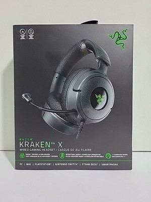 Razer Kraken V4 X Wired Gaming Headset Black