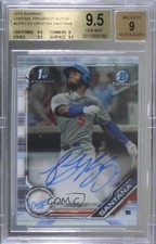2019 Bowman Chrome Prospect Cristian Santana #CPA-CSA BGS 9.5 GEM MINT Auto 1u6