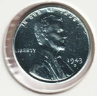 1943 WWII Lincoln Wheat Steel Penny Collectible US Collection Very Good War Coin