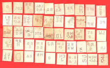 GREAT BRITAIN Perfin Stamps Used 😊6