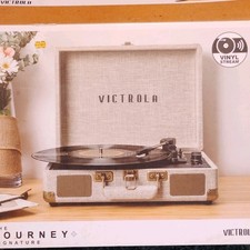 Victrola Journey Signature Bluetooth Turntable Beige VSC-450SB LBB
