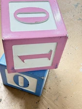 denny manufacturing  Set Of Numbers Cube For Studio Probs