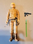 Vintage 1980 Star Wars Bespin Luke Skywalker 3.75” Figure Lightsaber/Blaster