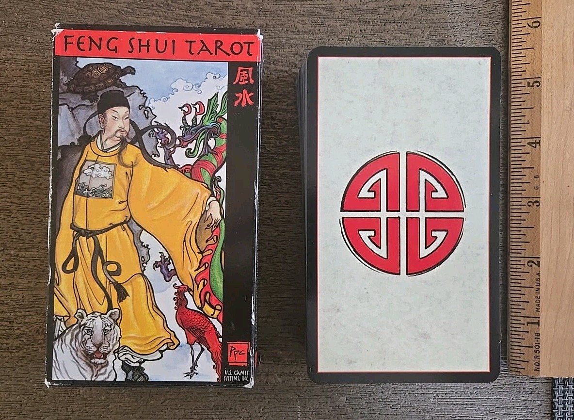 Feng Shui Tarot 78枚セット English edition FENG SHUI TAROT DECK BY PAUL & EILEEN CONNOLLY 78 CARDS See All