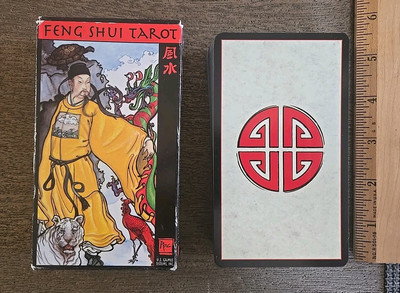 Feng Shui Tarot 78枚セット English edition FENG SHUI TAROT DECK BY PAUL & EILEEN CONNOLLY 78 CARDS See All