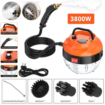 #ad High Pressure Steam Heavy Duty Cleaner Machine for Householdamp;Car Cleaning 3800W $38.69