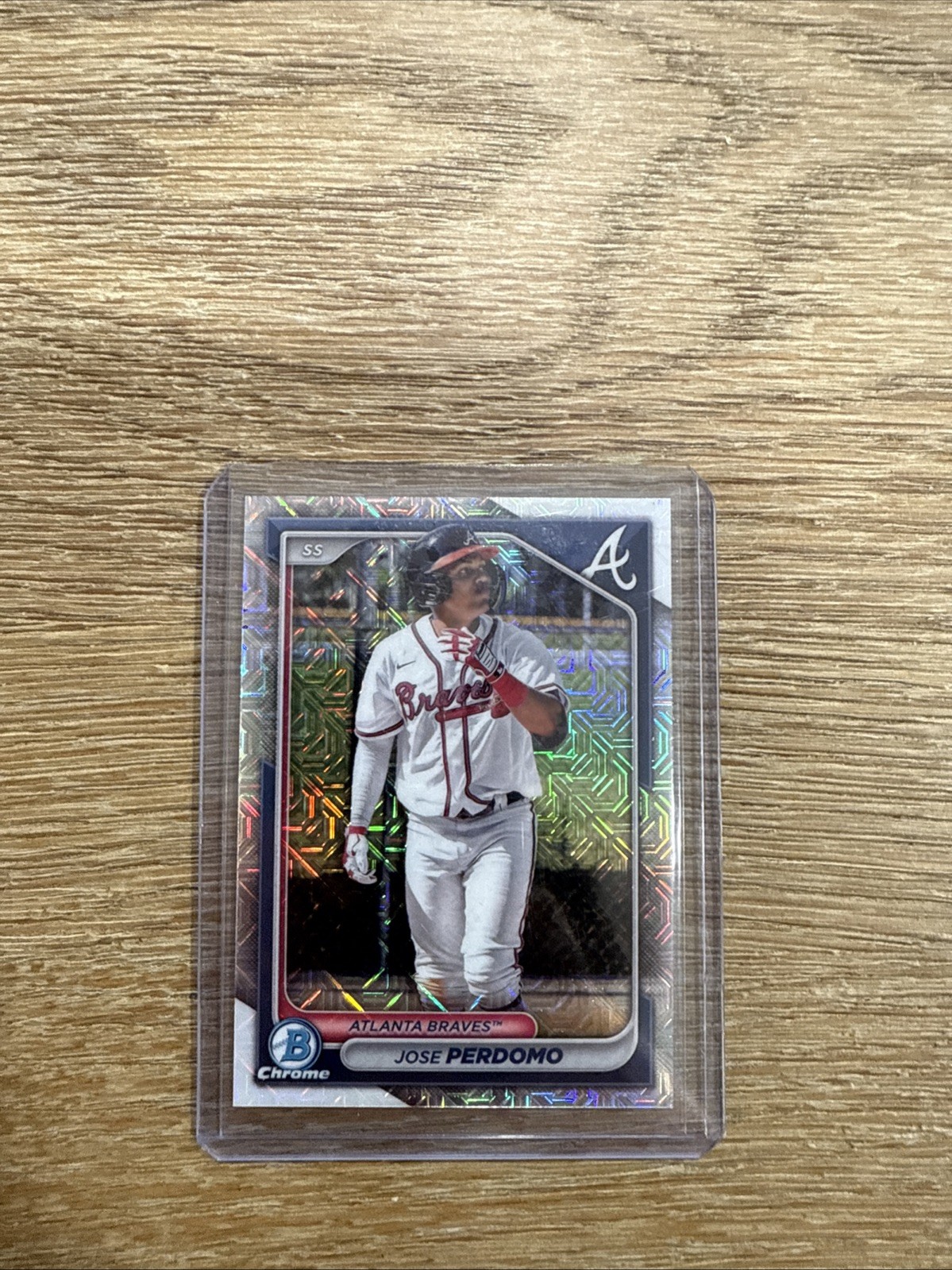 2024 Bowman Chrome Megabox Mojo Refractor Jose Perdomo Image Variation BCP-220