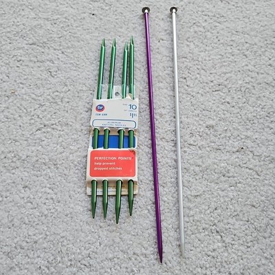Boye Aluminum Double & Single Point Knitting Needles Lot, MPN 6308