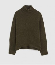 NWT Madewell Chunky-Knit Alpaca-Blend Turtleneck