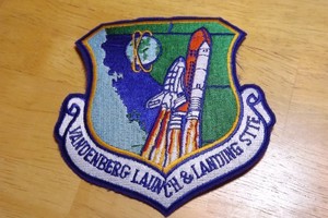 Vandenberg Launch & Landing Site Patch NASA Space Shuttle