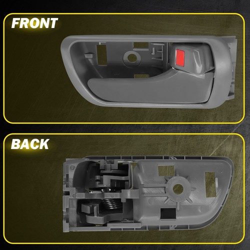 Interior Door Handle For 02-06 Toyota Camry Front + Rear Right Gray TO1353124 F - Picture 6 of 11