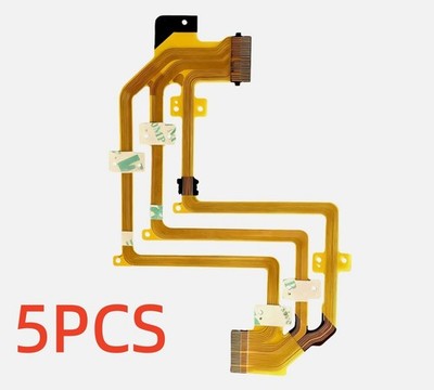 5PCS For Sony DCR-SR42E SR200E SR300E LCD Screen Display Hinge Flex Cable NEW
