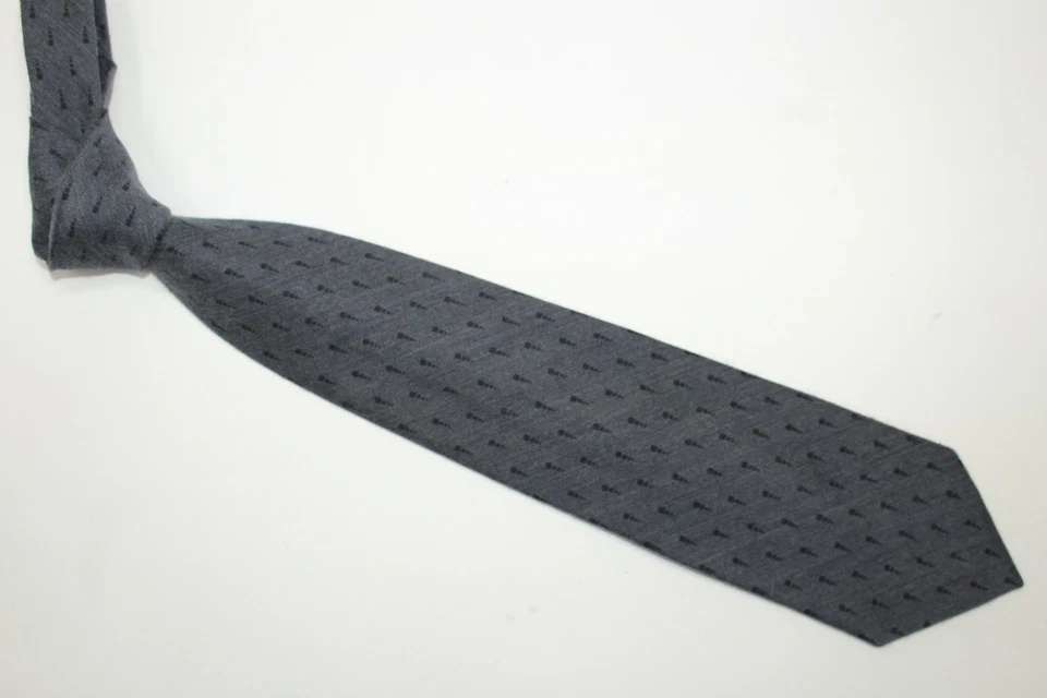 VITALI Wool Silk tie Made in Italy F84725 - Image 3 of 4