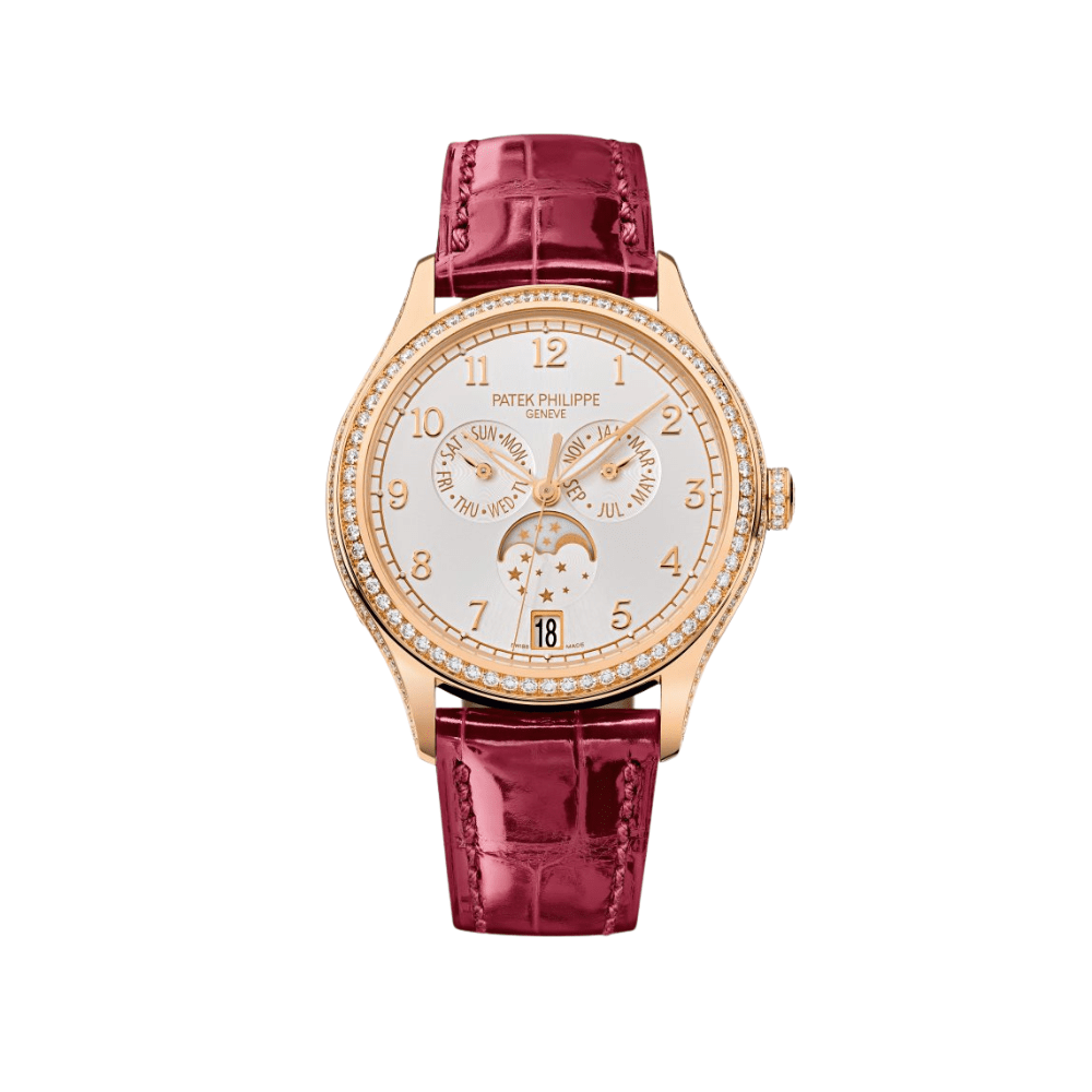 Patek Philippe Rose Gold Annual Calendar Moonphase Watch 4947R