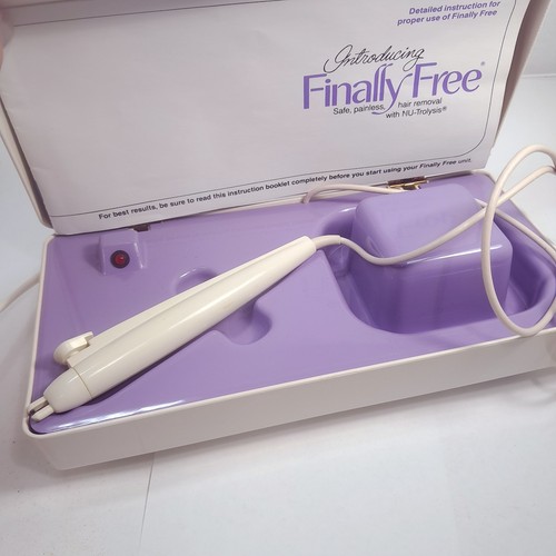 Vintage Finally Free F125 Home Electrolysis Hair Removal System Nu-Trolysis USA