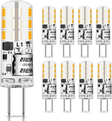 LED Bulb 2W 10W 20W Halogen Bulbs Replacement AC/DC 12V G4 Bi-Pin Base Light