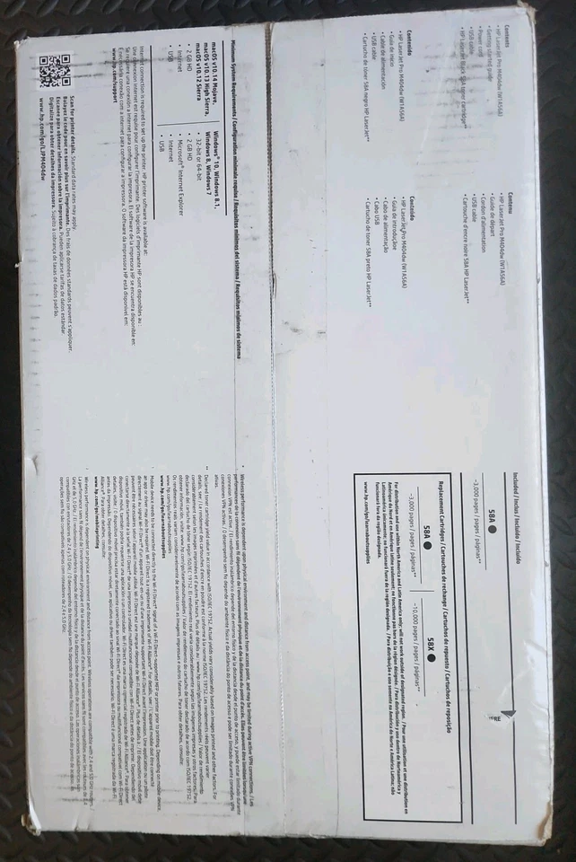 HP LaserJet Pro M404dw Standard Laser Printer. factory sealed - Image 3 of 4