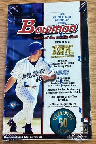 1998 Bowman Series 2 Baseball Factory Sealed Wax Box Hobby Edition 24 Packs