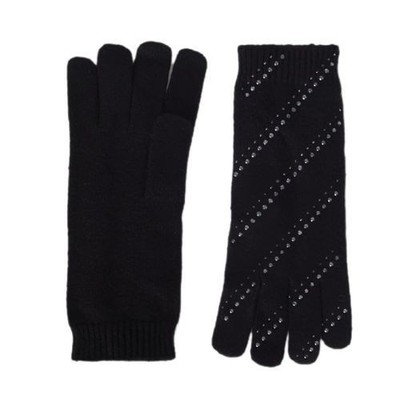Handschuhe Motiv mit Strass
