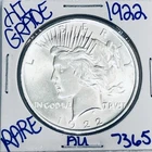 1922 SILVER PEACE DOLLAR AUTHENTIC HI GRADE U.S. MINT COIN FREE SHIPPING 7365