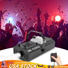3000W DMX Fog Machine Stage Fogger Smoke Machine DJ Fog Smoke Effect 30000CFM