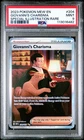 2023 POKEMON MEW EN-151 SPECIAL ILLUSTRATION RARE #204 GIOVANNI'S CHARISMA PSA 9