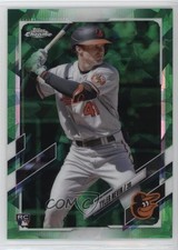 2021 Topps Chrome Update Sapphire Edition Green 10/50 Tyler Nevin #US42 mp7