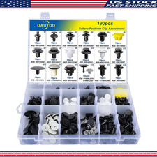 Subaru Body Interior And Exterior Retainer Fastener Clip Assortment 190pcs 19 Subaru Body Interior And Exterior Retainer Fastener Clip Assortment 190pcs 19