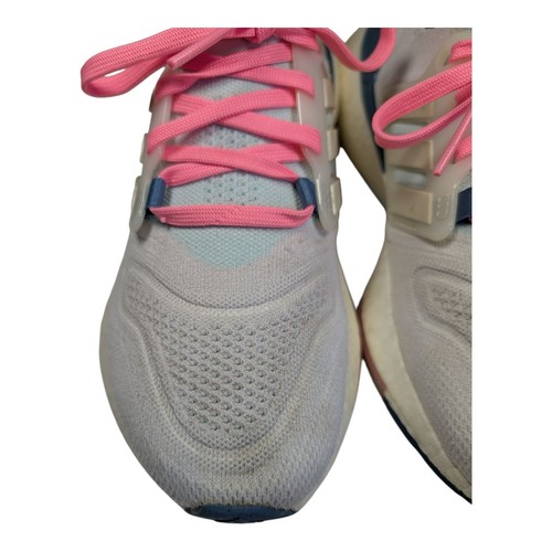 Mujer Adidas Entrenadores UltraBoost 22 Blanco Azul Rosa Reino Unido 4.5 Zapatos para Correr GX5929 - Imagen 9 de 24
