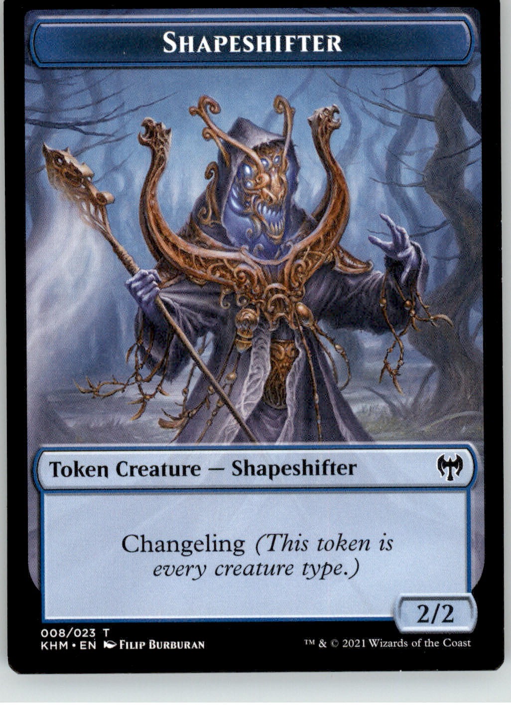 Shapeshifter Token - Kaldheim - 8 - NM Magic: The Gathering