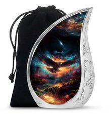 Eagle Cloud Memorial Urns for Human Ashes Adult Father 10 Inch 