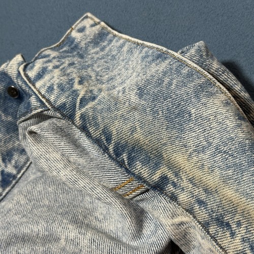 Vintage Levi’s Acid Wash Denim Jacket Unisex Sz Large USA - Picture 19 of 19