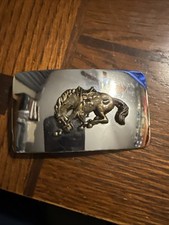 VTG Bucking Bronco Belt Buckle 3 1/2  X 2  