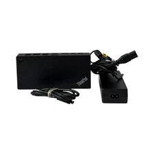 Lenovo 40AY0090US ThinkPad Universal USB-C Docking Station - Black