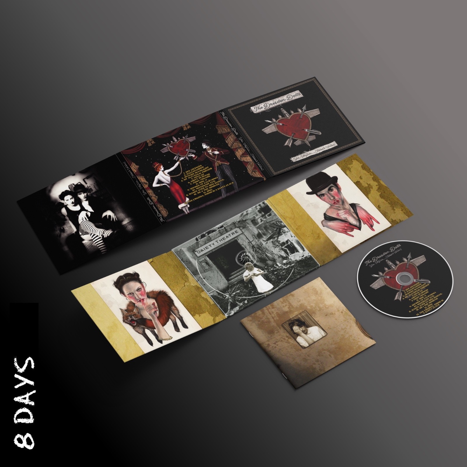 The Dresden Dolls - Yes, Virginia…(Tailor's Version) - CD - Presale Ships 7/8/26