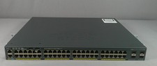 CISCO WS-C2960X-48FPS-L Catalyst 2960-X 48-Port PoE Switch Used Good