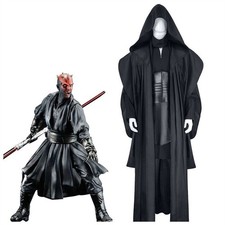 Star Wars Darth Maul Cosplay Costume Adult Men Tunic Robe Men Uniform Suit