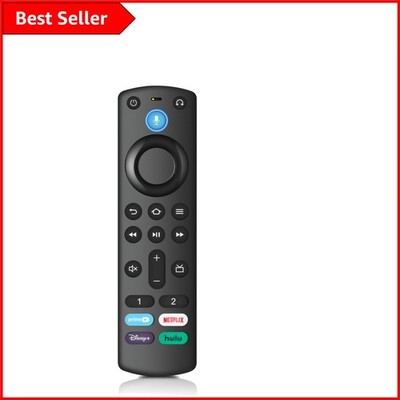 Sprachgesteuerte Bluetooth Fernbedienung für Fire TV Stick & Hisense TVs - 6 Tasten