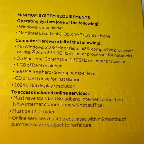 Rosetta Stone Spanish/Espanol Level 1 2 3 4 & 5 Set CD - Picture 9 of 9